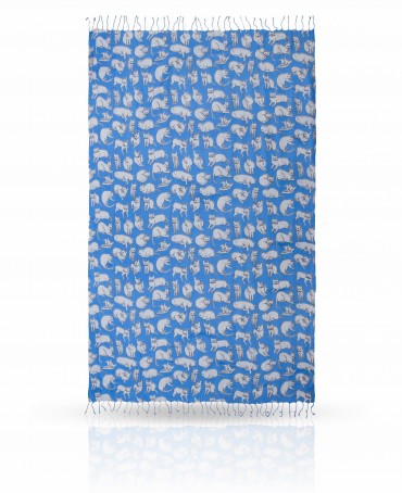 Палантин Женский S-CATS/BLUE